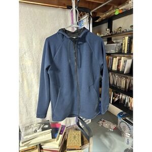 Russell Athletic Fusion Knit Full Zip Hoodie Men's S (34/36) Blue